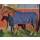 Weidedecke mit Fleecefutter - Economic - Dunkelblau 145 cm