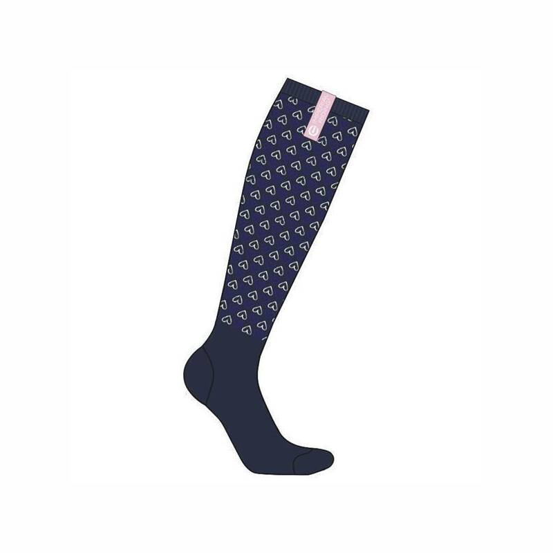 IRH Reitsocken Love Me in Navy - Größe: 35-38