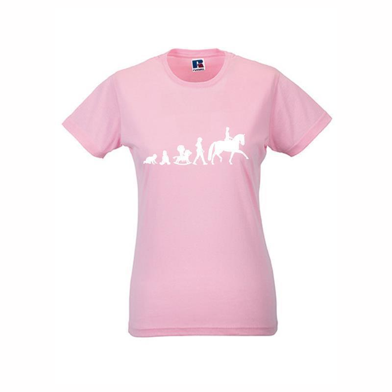 T-Shirt in Candypink Evolution Dressurreiter in XS