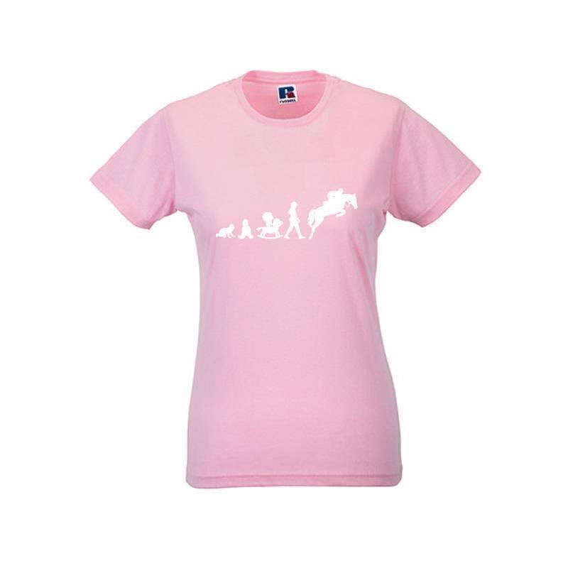 T-Shirt in Candypink Evolution Springreiter in S