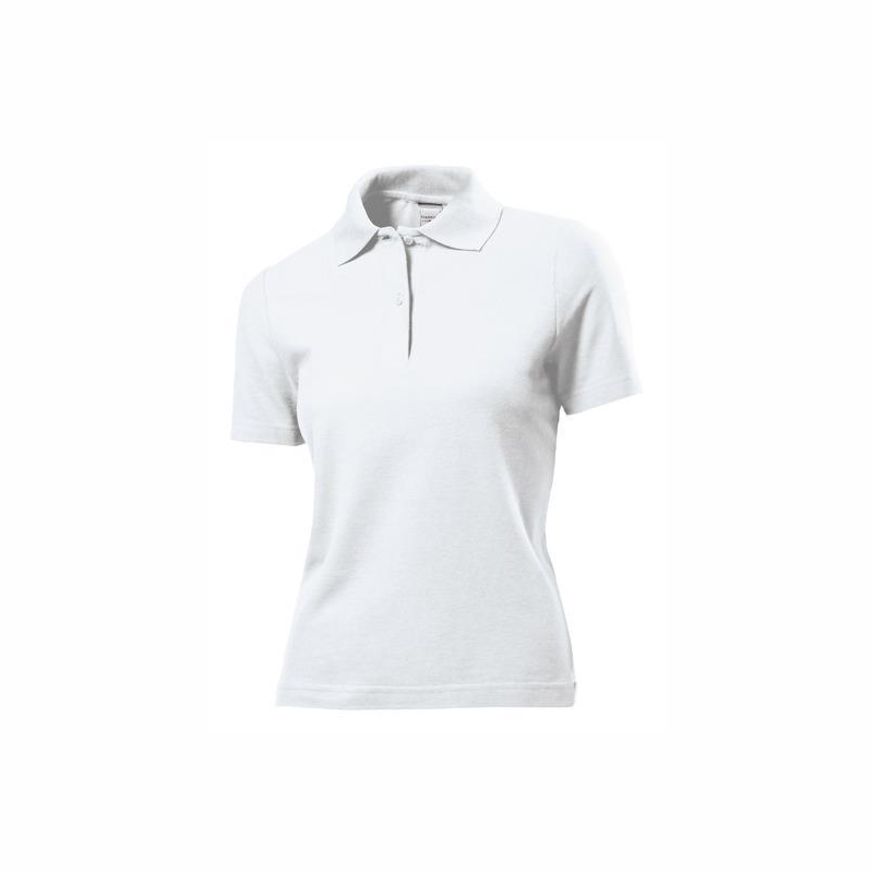 Polo Shirt Classic White Damen XL