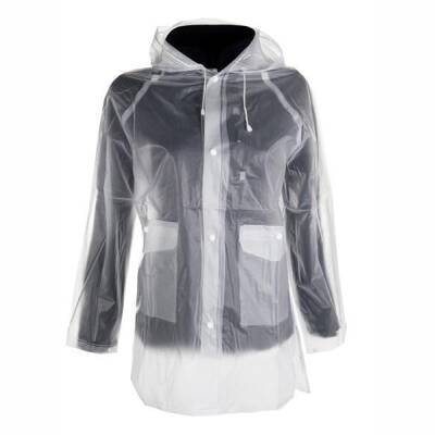 HKM Regenjacke transparent - Größe: L