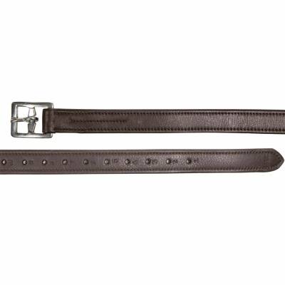 HKM Steigbügelriemen Leder "Anna" in Schwarz - Länge: 125 cm