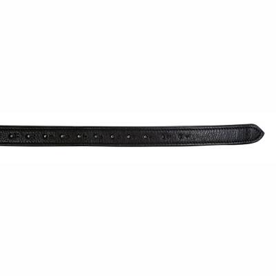 HKM Steigbügelriemen Leder "Anna" in Schwarz - Länge: 125 cm