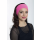 Eiskunstlauf Stirnband Schlittschuh-Motiv  Pink (Neon) Junior