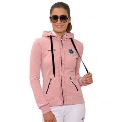 SPOOKS Sweatjacke Liz in Rosé - Größe: S