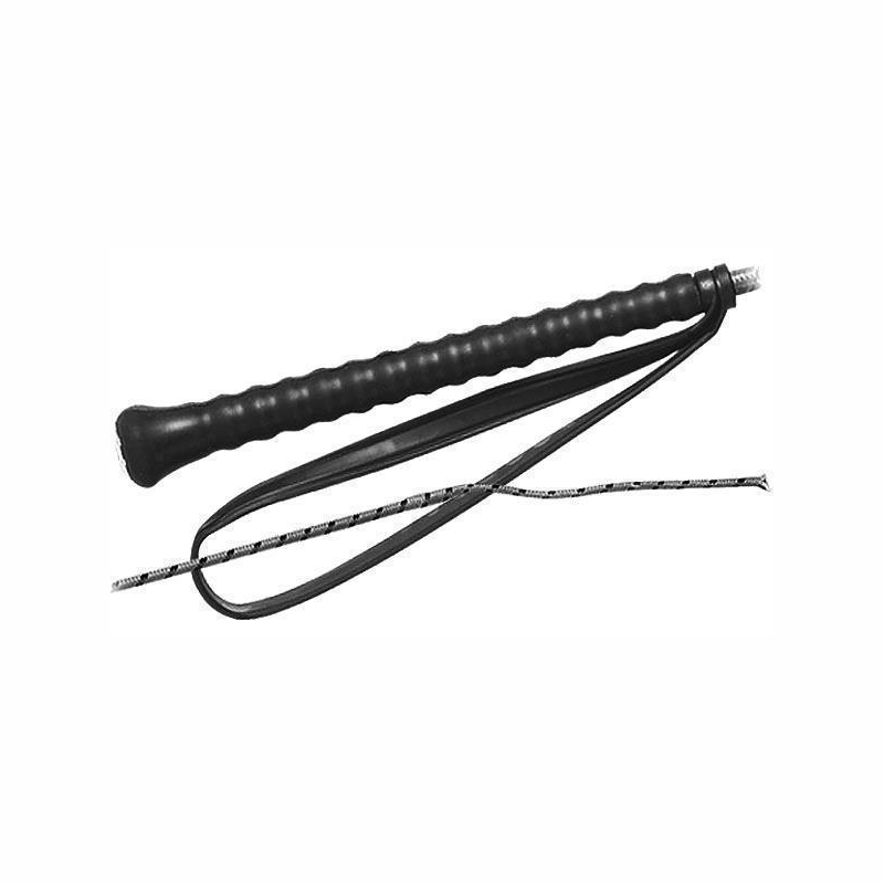 Fleck Reitgerte in Schwarz Länge 80 cm