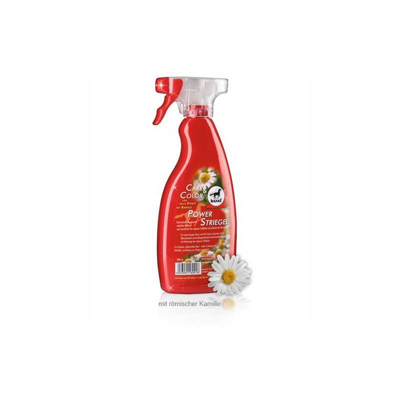 Leovet Power Striegel für helle Pferde Kamille 500ml