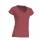 Shirt Ladies V-Neck in Cardinal Damen M