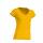 Shirt Ladies V-Neck in Mustard Damen M