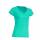 Shirt Ladies V-Neck in Mintgreen Damen L