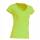 Shirt Ladies V-Neck in Pista Damen S
