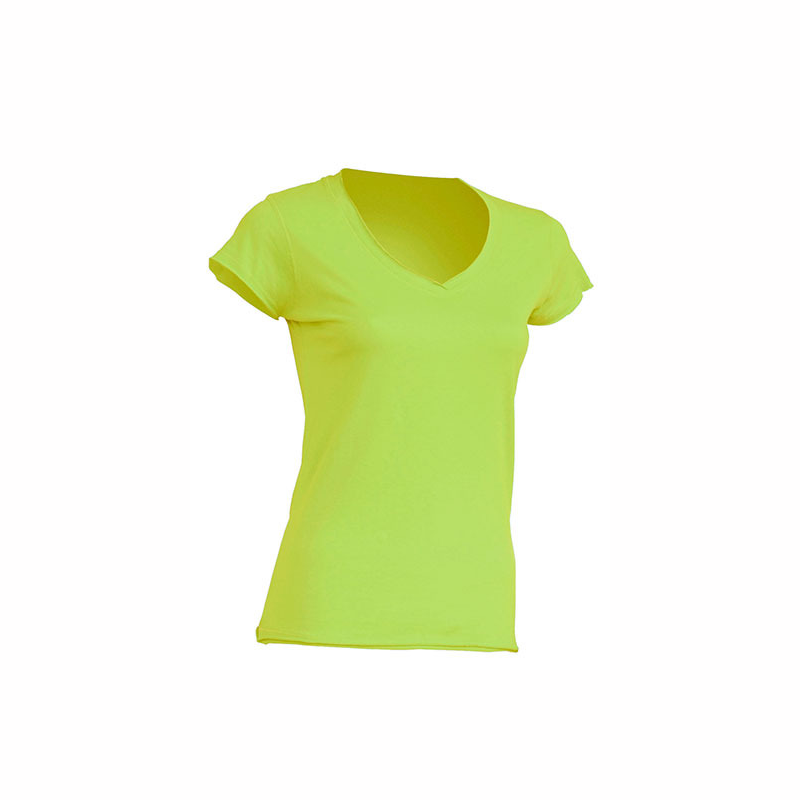 Shirt Ladies V-Neck in Pista Damen XL