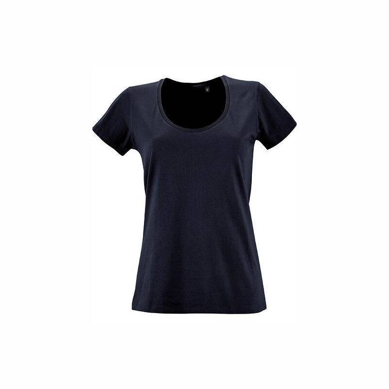 Shirt Ladies Round-Neck in FrenchNavy Damen S