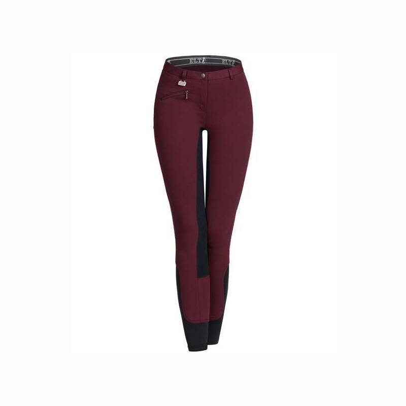 ELT Kinder-Reithose Fun Sport in Toffee/Schwarz - Größe: 146
