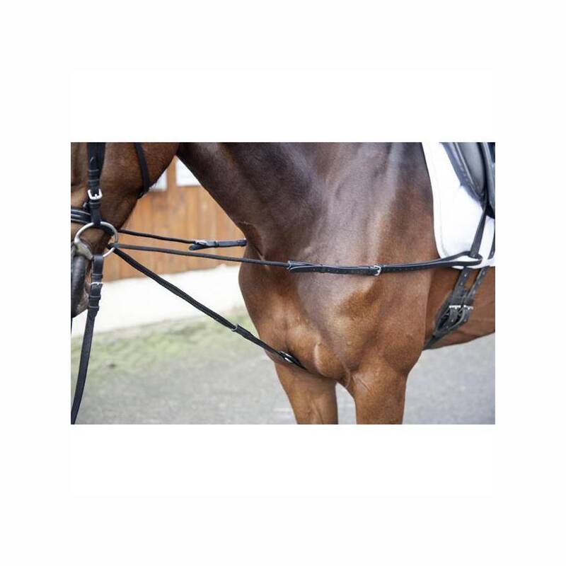 HKM Dreieckszügel Kordel - Größe: Pony