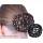 QHP Haarnetz Diamond in Schwarz