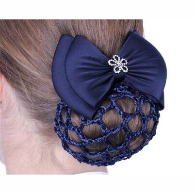 QHP Haarschleife Classy in Navy