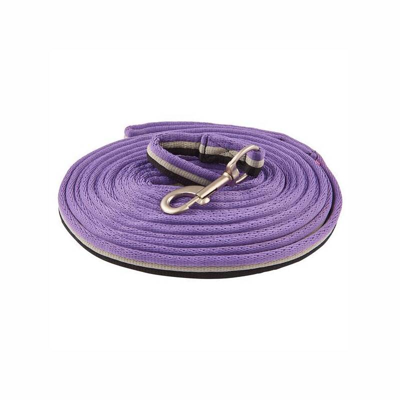 Longierleine Softlonge 7,80 m Farbe: Royal Purple