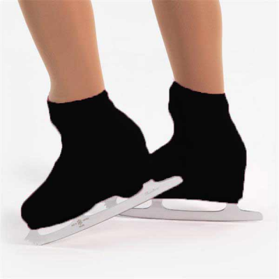 Stiefelschoner Bootcover Schwarz Eiskunstlauf...