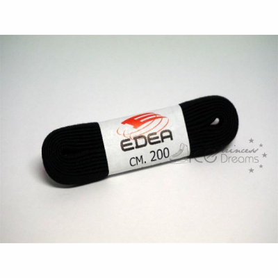 Edea Schnürsenkel in Schwarz - Länge: 200