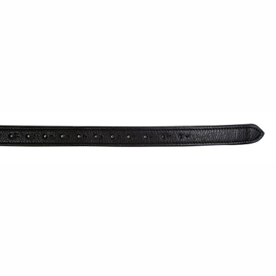 HKM Steigbügelriemen Leder "Anna" in Schwarz - Länge: 135 cm