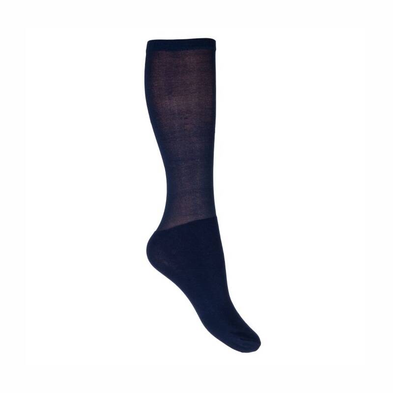 Reitsocken Microcotton Edition in Dunkelblau Größe: 39-42