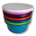 Mini Müsli Schale 2l in vielen Farben mit Deckel