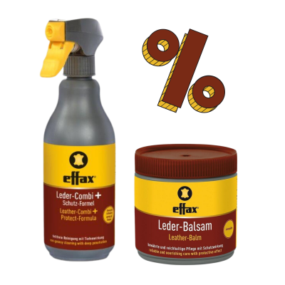 Effax Leder-Balsam + Leder-Combi Sparset