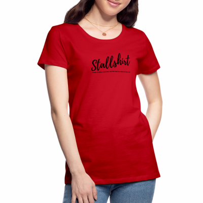 Frauen Premium T-Shirt - Rot (L)