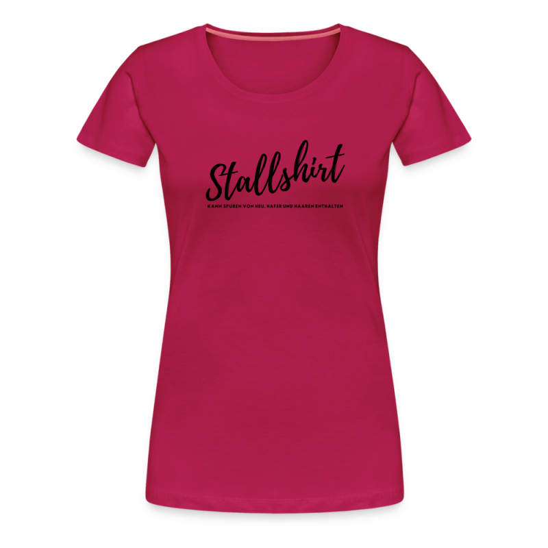 Frauen Premium T-Shirt - dunkles Pink (XL)