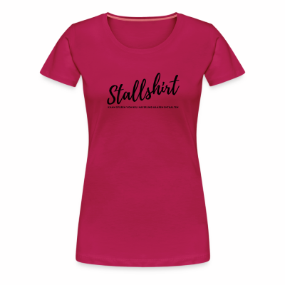 Frauen Premium T-Shirt - dunkles Pink (XL)