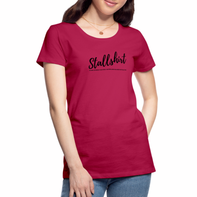 Frauen Premium T-Shirt - dunkles Pink (XL)