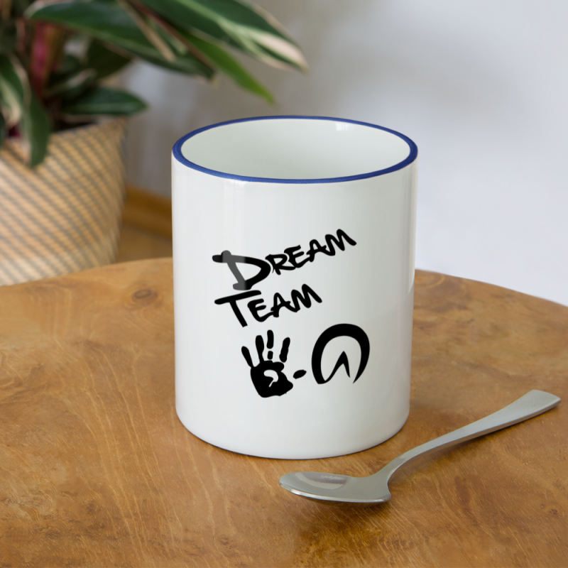 Dream Team Tasse zweifarbig