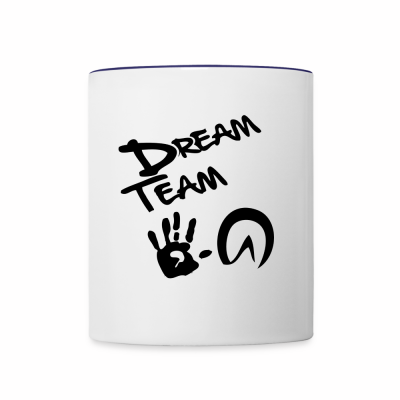 Dream Team Tasse zweifarbig