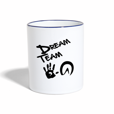 Dream Team Tasse zweifarbig