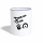 Tasse zweifarbig - Weiß/Kobaltblau