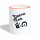 Tasse zweifarbig - Weiß/Orange