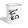 Tasse zweifarbig - Weiß/Schwarz