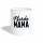Tasse zweifarbig - Weiß/Gelb