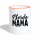 Tasse zweifarbig - Weiß/Orange
