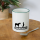 Tasse zweifarbig - Weiß/Dunkelgrün