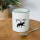Tasse zweifarbig - Weiß/Dunkelgrün