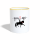 Tasse zweifarbig - Weiß/Gelb