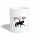 Tasse zweifarbig - Weiß/Pink