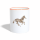 Tasse zweifarbig - Weiß/Orange
