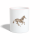 Tasse zweifarbig - Weiß/Pink