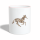 Tasse zweifarbig - Weiß/Pink