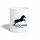 Tasse zweifarbig - Weiß/Pink