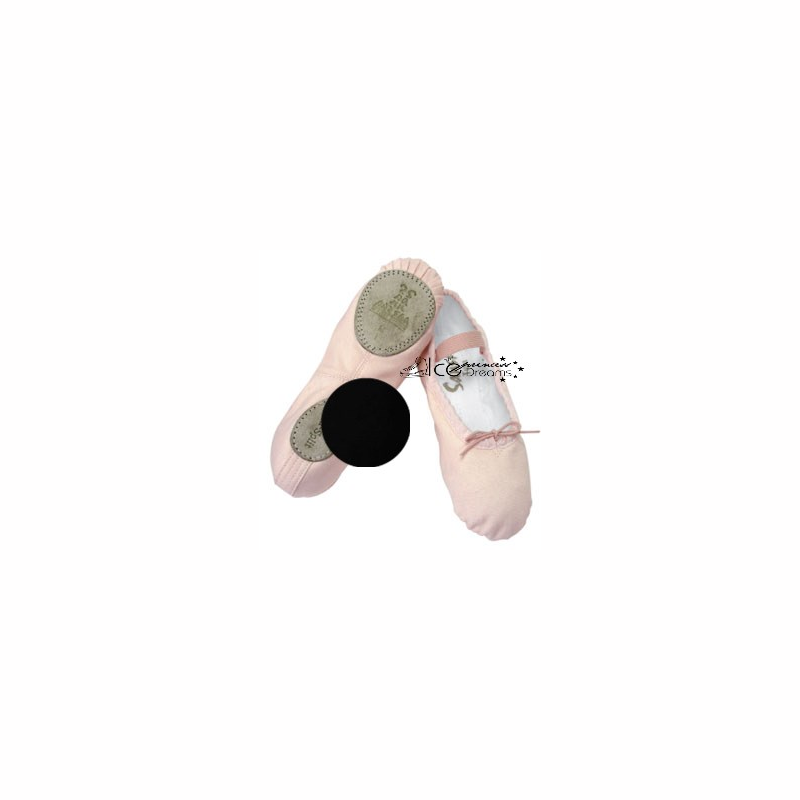 Ballettschuh 5C mit Split-Sole in Schwarz - Größe: 30 (E)